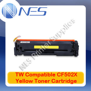 TW Compatible #202X YELLOW High Yield Toner Cart for HP M254dw/M254nw/M280nw [CF502X]